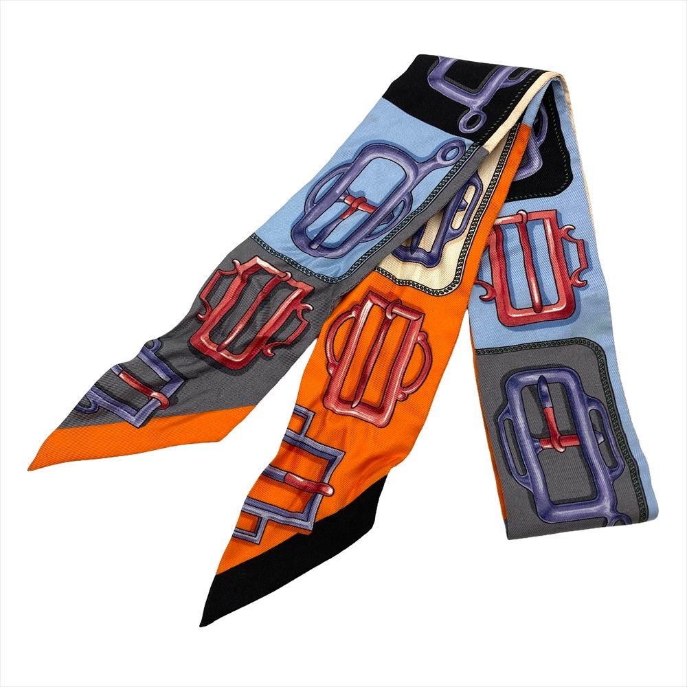 HERMES エルメス ツイリー スカーフ アトラージュのバックル エルメス HERMES ツイリー アトラージュのバックル BOUCLERIE D