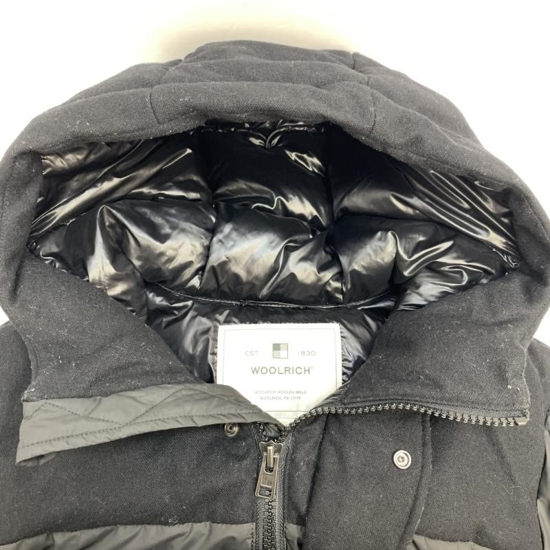 中古】WOOLRICH INTARSIA MOUNTAIN ダウンジャケット サイズXS