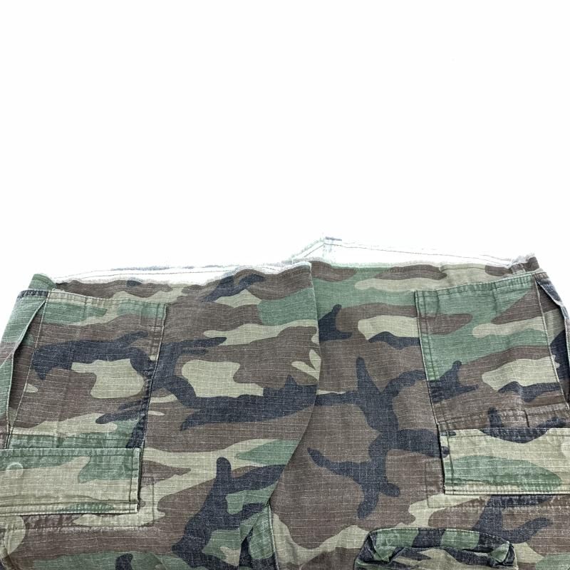 中古】MLVINCE CAMO CARGO SHORTS サイズXL ウッドランドカモ