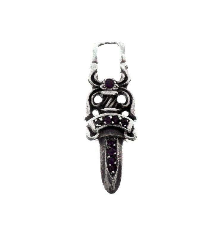 クロムハーツ CHROME HEARTS 【 #5 DAGGER ZIP1 P RBY 】 ダガー
