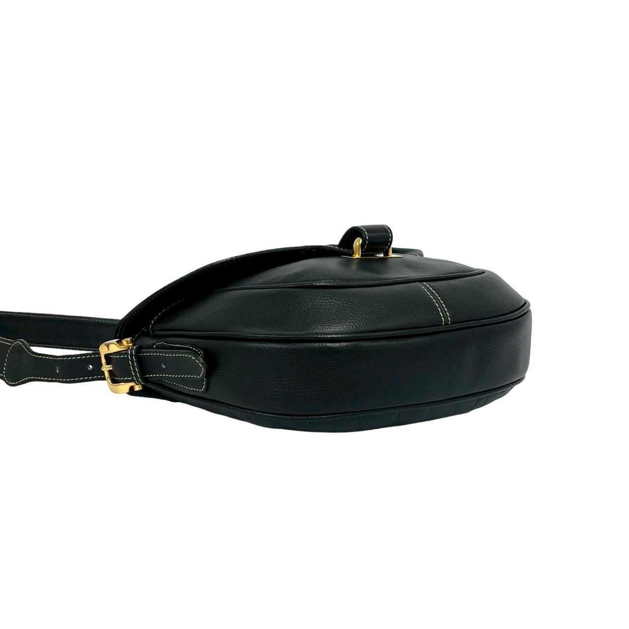 極 美品 LOEWE ロエベ ヴィンテージ アナグラム ロゴ 刻印 レザー 本革