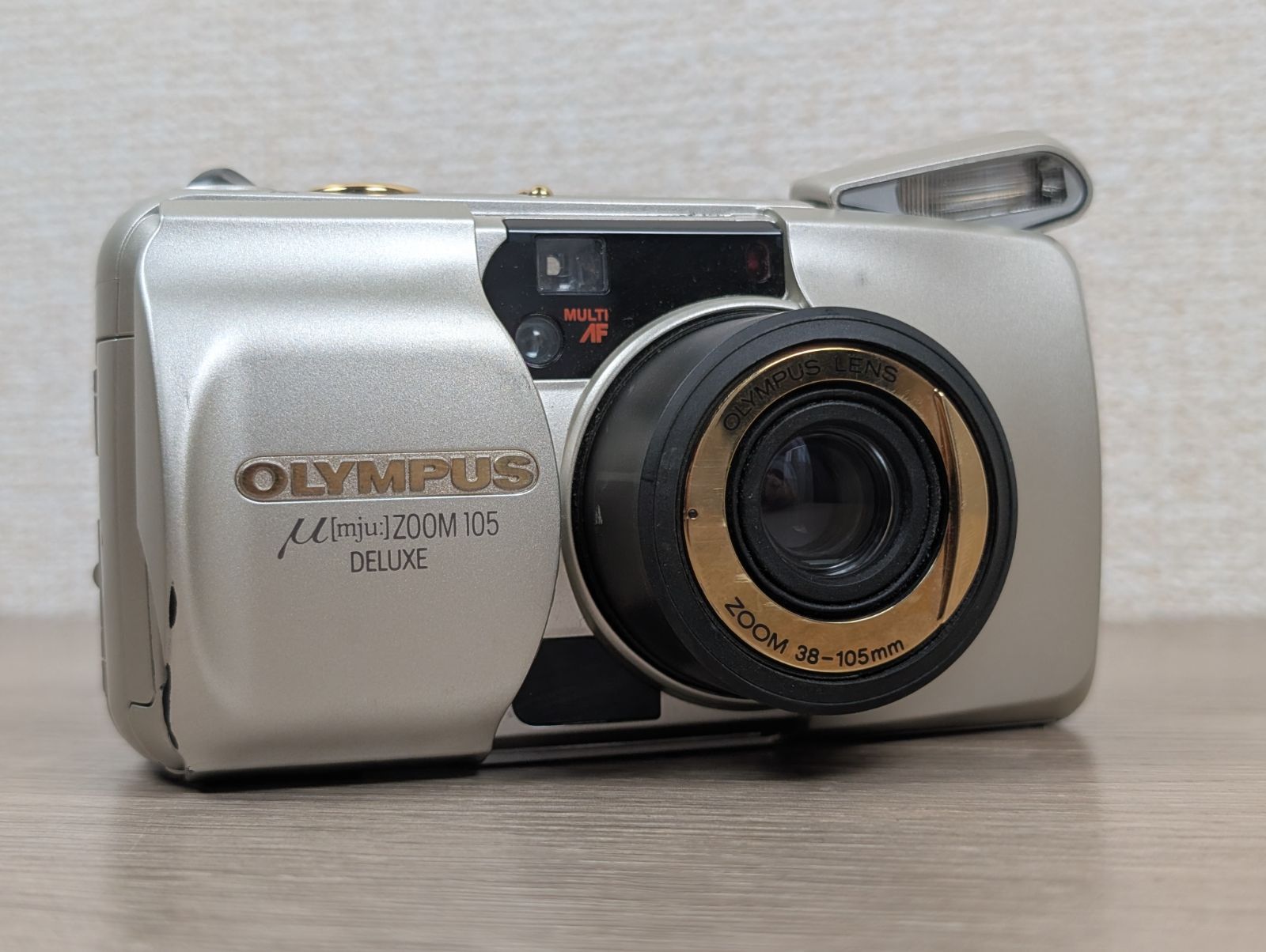カメラ 完動品 Olympus µ[mju:] ZOOM DELUXE フィルムカメラ