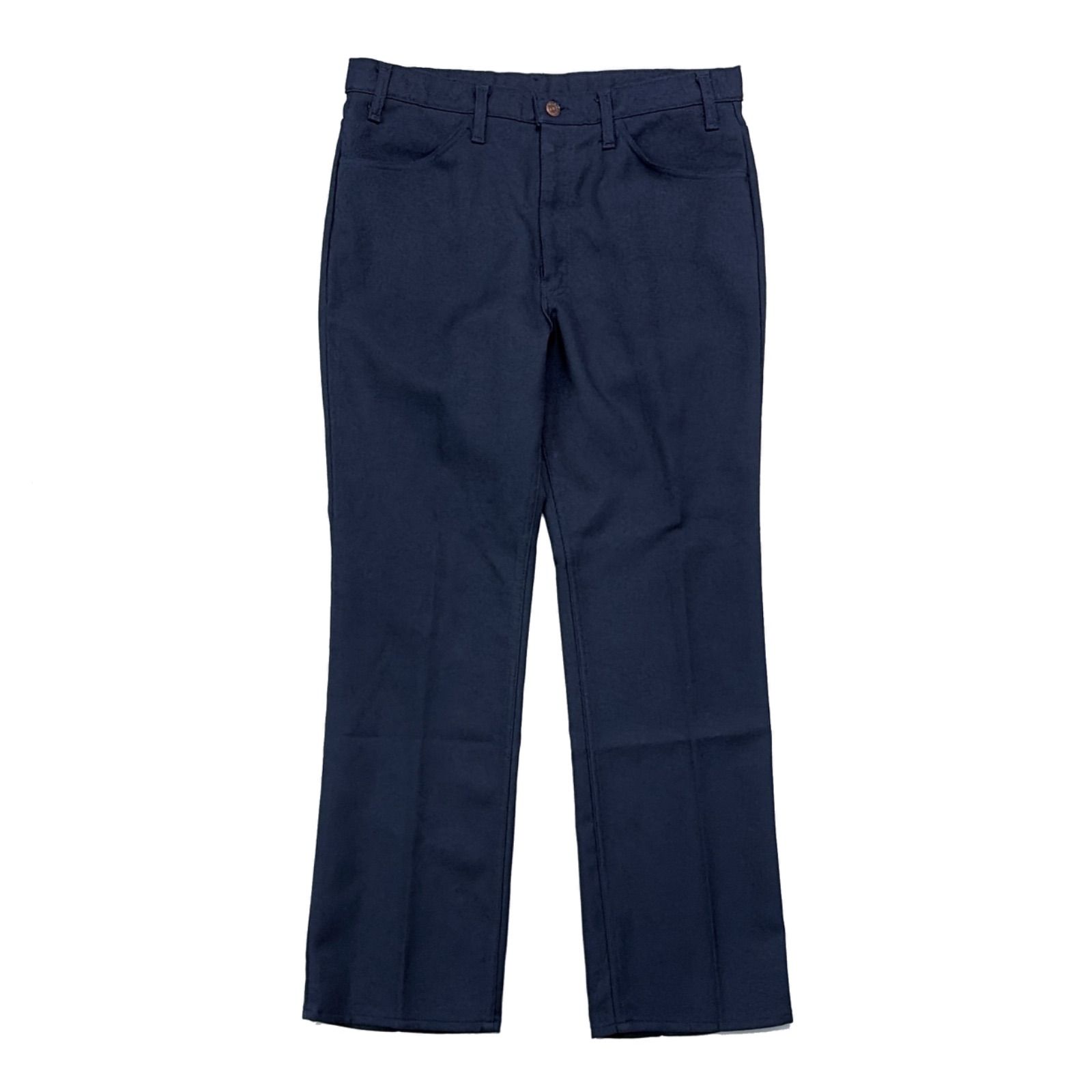 90s LEVIS リーバイス 517 USA製 スタプレ ブーツカット パンツ 紺 