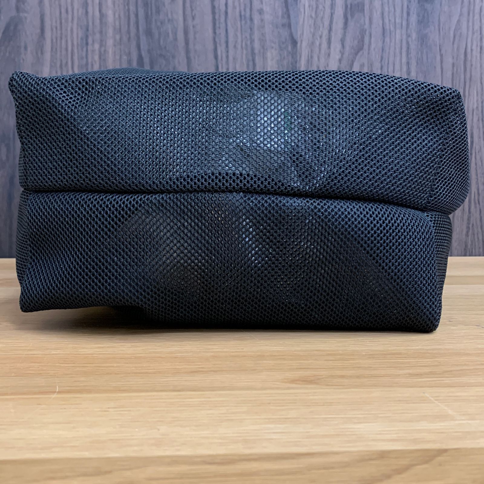 極美品】A.P.C. メッシュ トートバッグ ブラック V.P.C. 反転ロゴ エコ