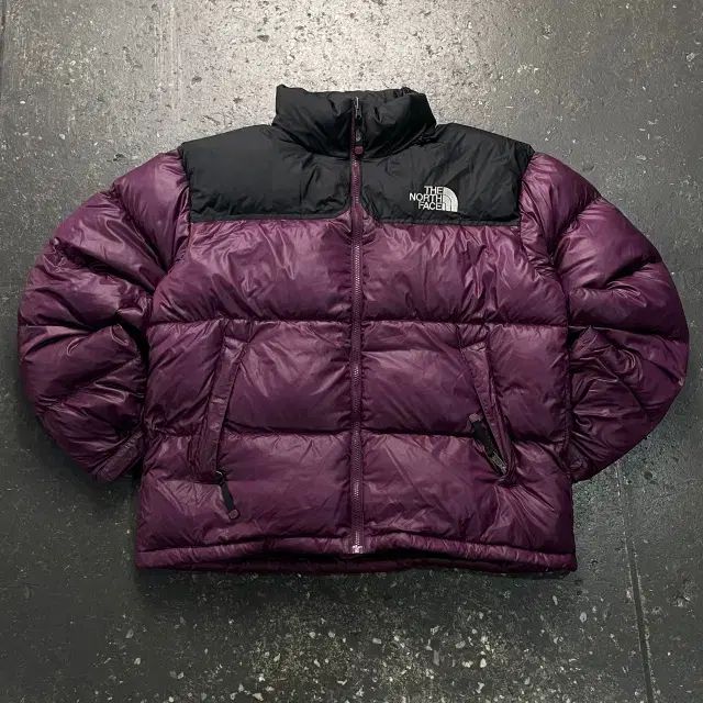 100 THE NORTH FACE ザノースフェイス ヌプシ ダウン パープル
