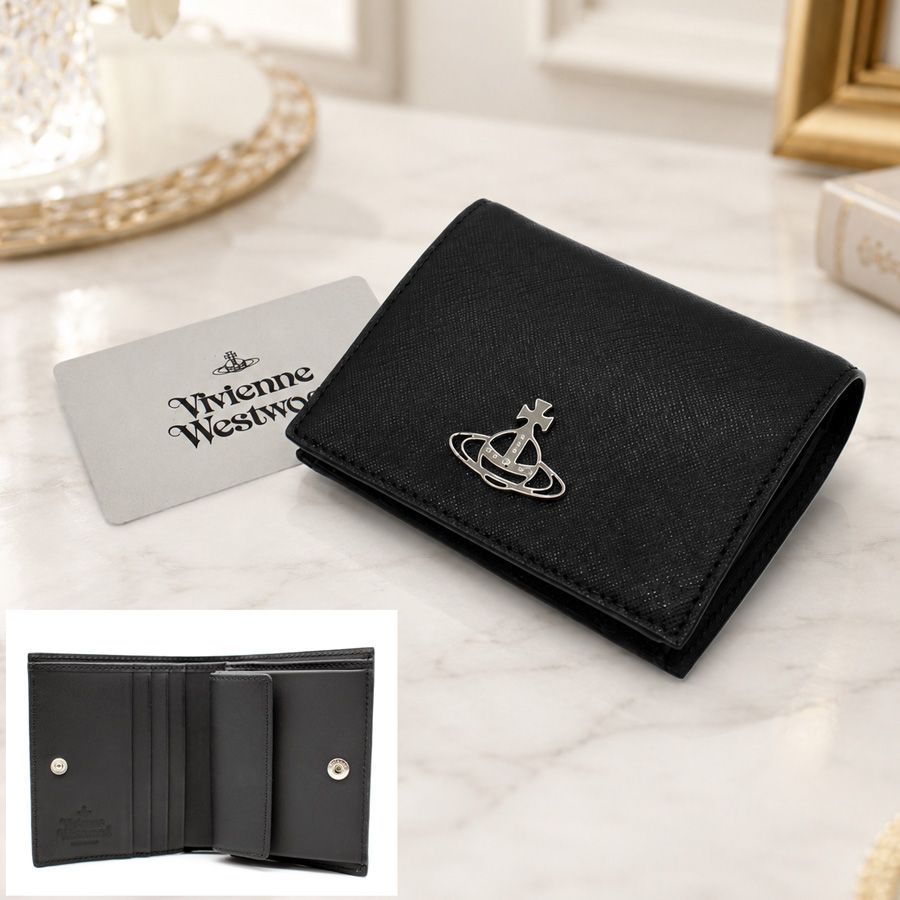 【新品商品】Vivienne Westwood ヴィヴィアン 51150031W L001N 二つ折り財布