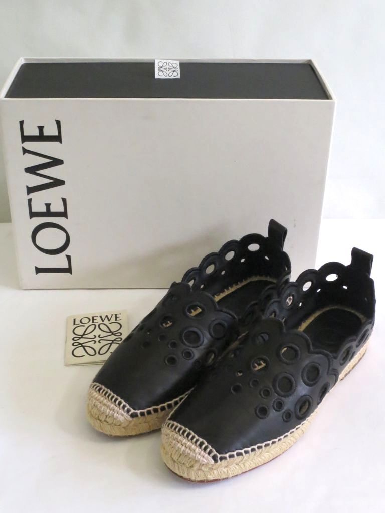 233058】人気カラー LOEWE ロエベ エスパドリーユ スリッポン