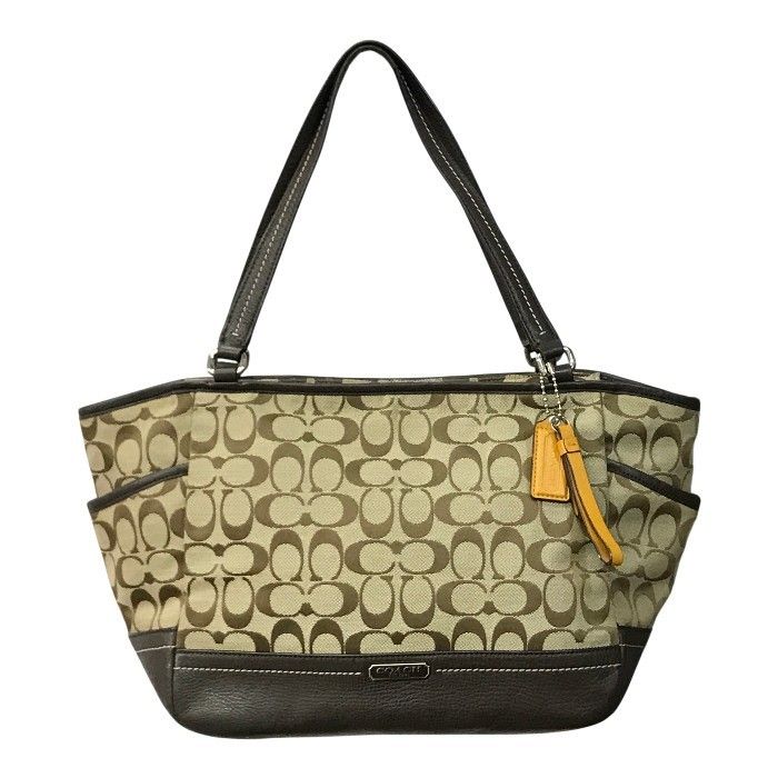 COACH コーチ シグネチャー トートバッグ レディース キャンバス 