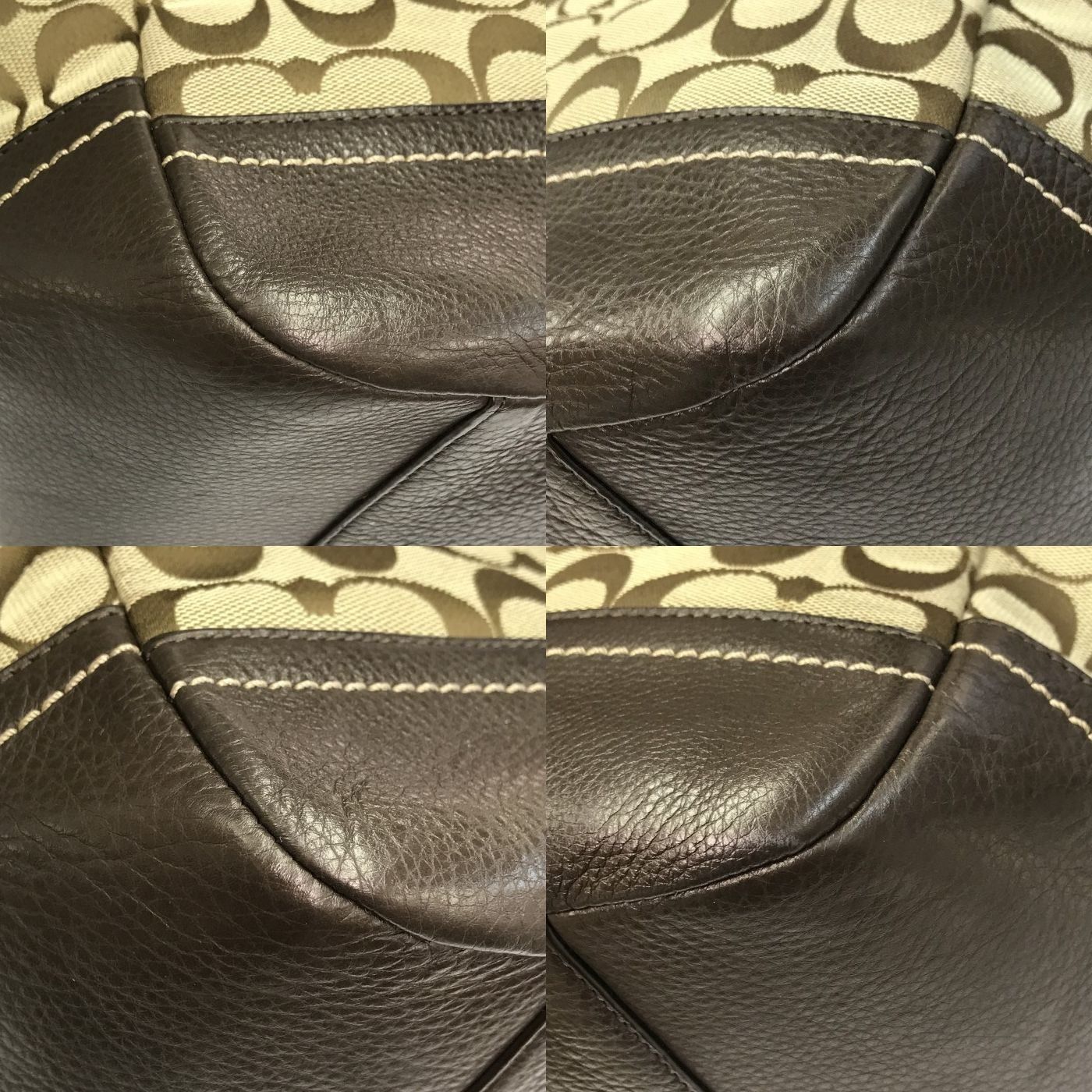 COACH コーチ シグネチャー トートバッグ レディース キャンバス 