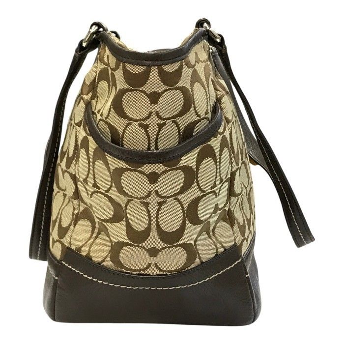 COACH コーチ シグネチャー トートバッグ レディース キャンバス 