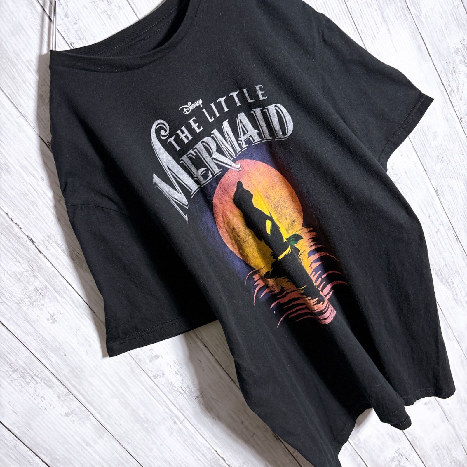 人気ディズニー】THE LITTLE MERMAID T-shirt リトルマーメイド