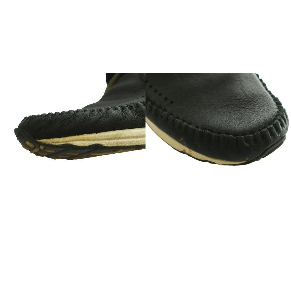 visvim モカシン　US11 ビズビム VISVIM FBT-ELK モカシンシューズ スニーカー レザー US9 黒