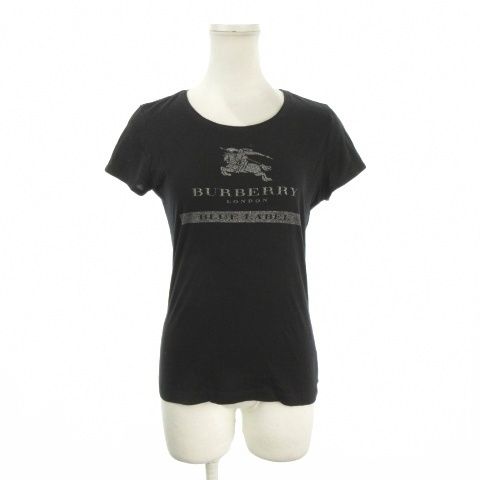 バーバリーブルーレーベル BURBERRY BLUE LABEL Tシャツ 38 黒