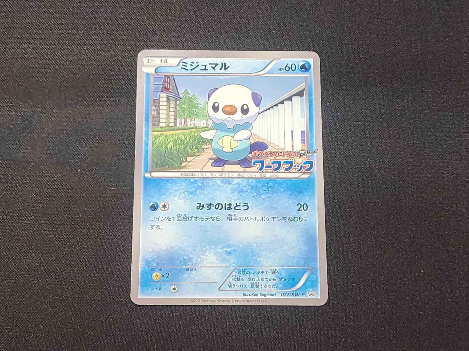 PC ポケモンカード BW御三家 ツタージャ 075/BW-P ポカブ 076/BW-P