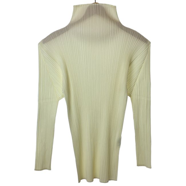 中古】 PLEATS PLEASE ISSEY MIYAKE トップス 長袖 ハイネック 無地