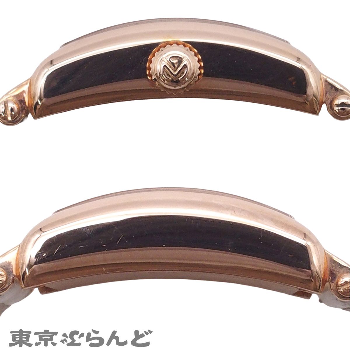 フランクミュラー ロングアイランド プティ 金無垢 802QZ 5N シルバーx