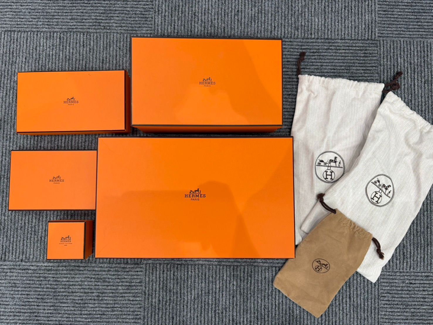 HERMES エルメス 空箱 保存袋 まとめ売り オレンジボックス 付属品