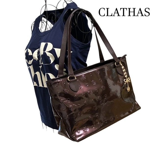 クレイサス CLATHAS BETTY ベティー エナメルレザーパール加工 