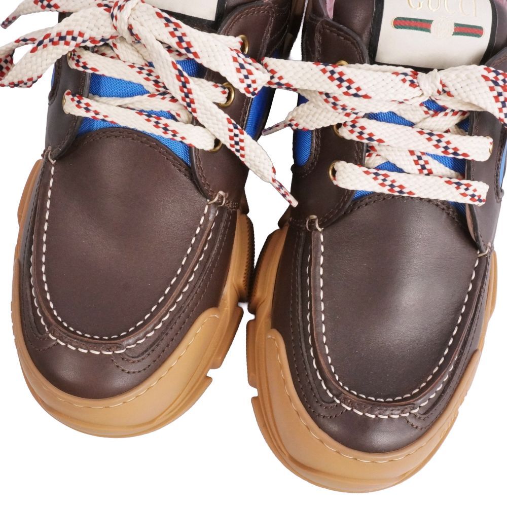 未使用 グッチ GUCCI スニーカー BOATREK ボートレック レースアッ