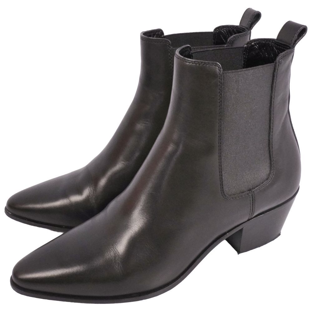 【美品✨】SAINT LAURENT サンローラン　ショートブーツ　36 美品 サンローラン パリ SAINT LAURENT PARIS ブーツ ショー - メルカリ