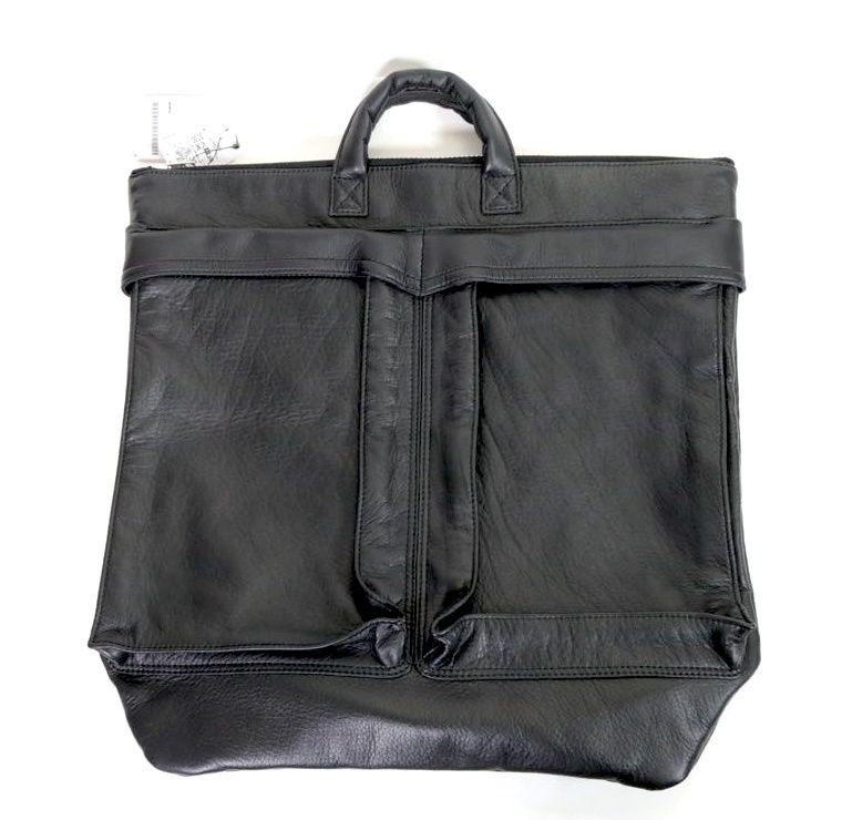 中古A】ソフネット SOPHNET. 26SS レザー ヘルメットバッグ LEATHER 
