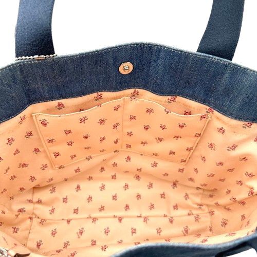 COACH コーチ デニム ロゴトート アクトワン F67415 ブルー - メルカリ
