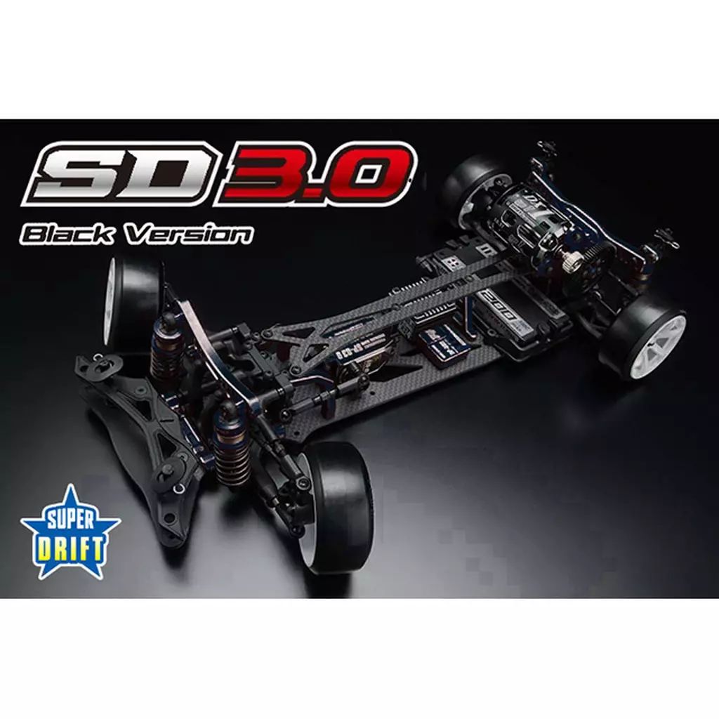 【新品】ラジコン スーパードリフト SD3.0 ブラックバージョン [SDR-030]