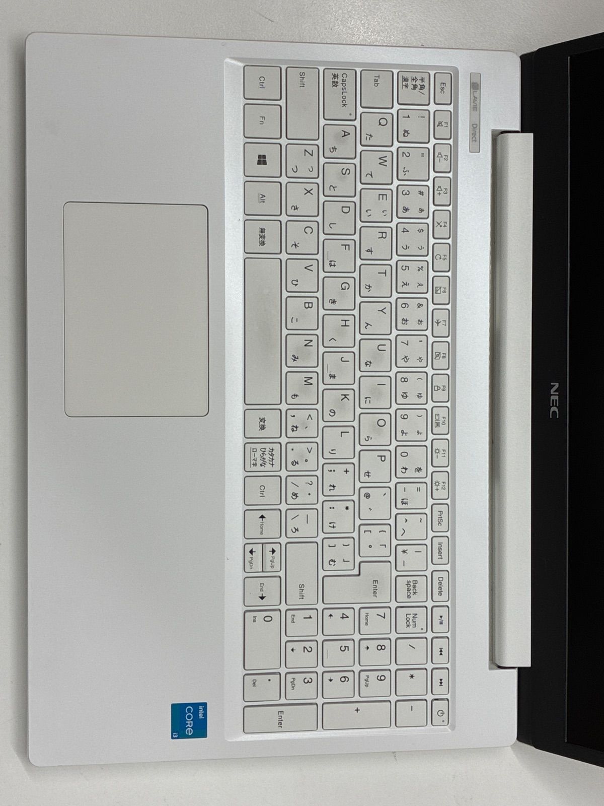 NEC ジャンク Windowsノート本体 全体的に状態が悪い - メルカリ