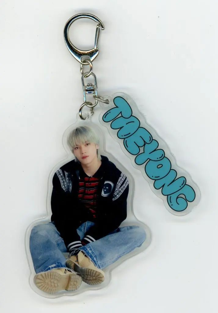 中古】キーホルダー テヨン アクリルキーリング 「NCT＠XYZ POP-UP