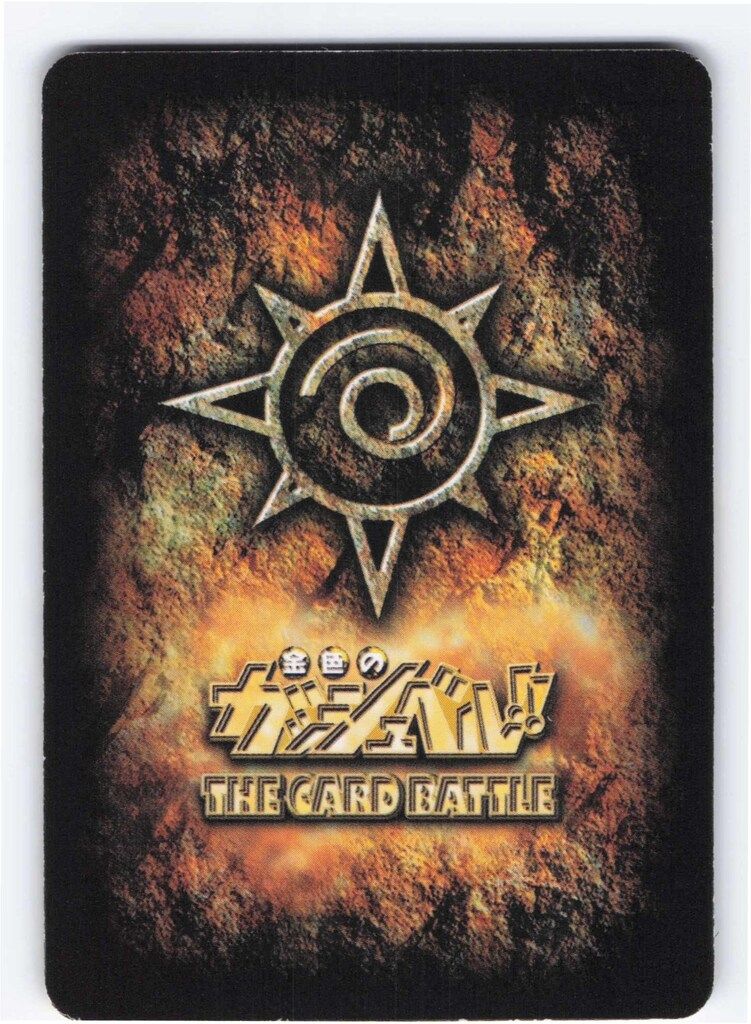 BANDAI 金色のガッシュベル!!THE CARD BATTLE LEVEL:10(10弾) 黒い