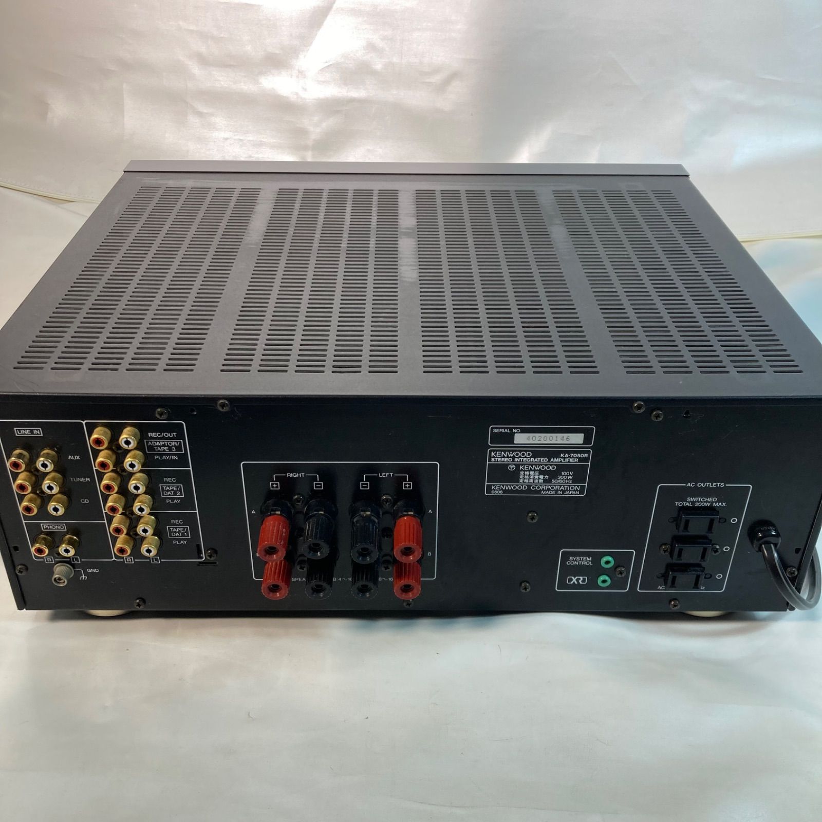 KENWOOD KA-7050R プリメインアンプ動作良好美品 現状品】KENWOOD プリメインアンプ KA-7050R - メルカリ