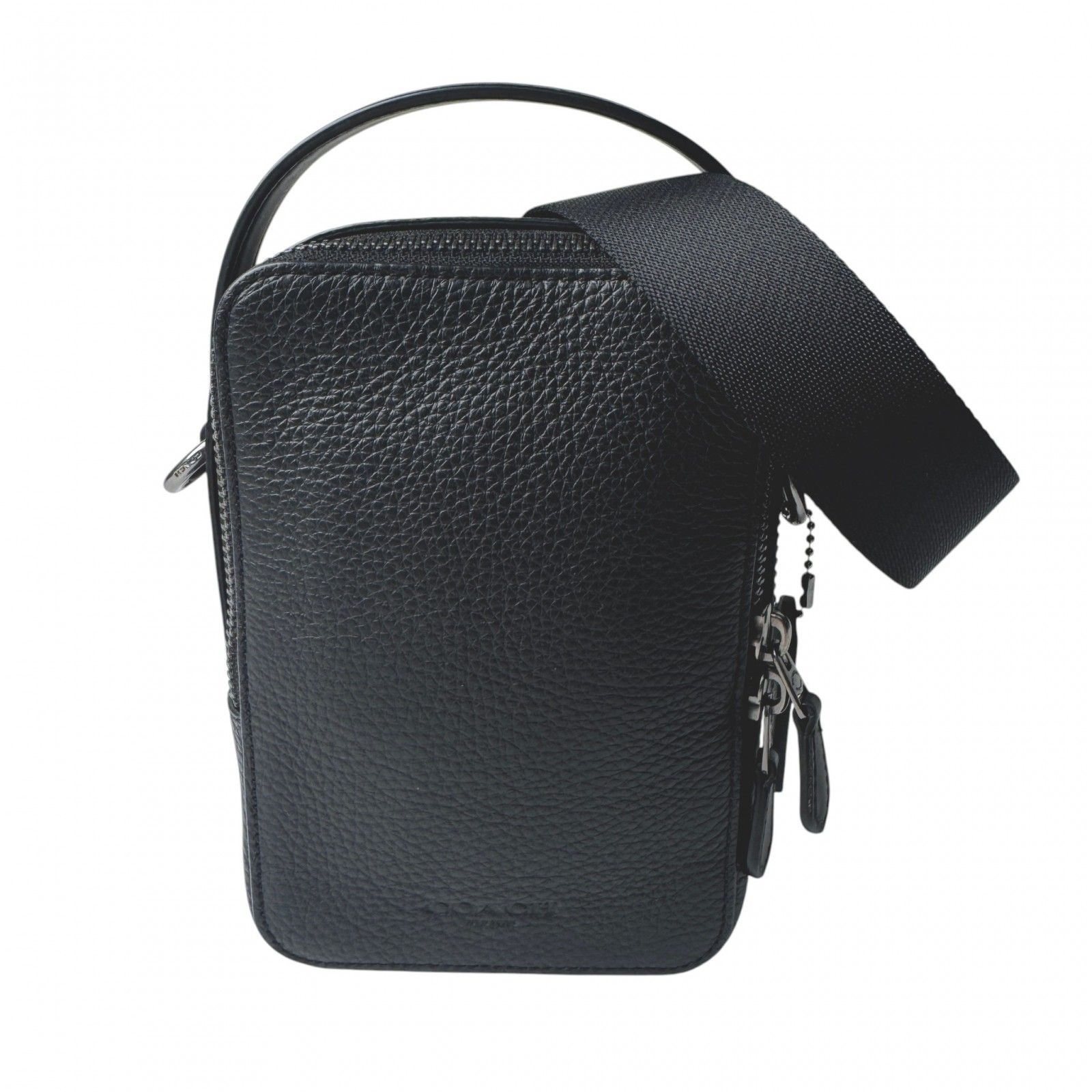 美品 コーチ COACH 2way ショルダーバッグ トップハンドル C3147 斜 