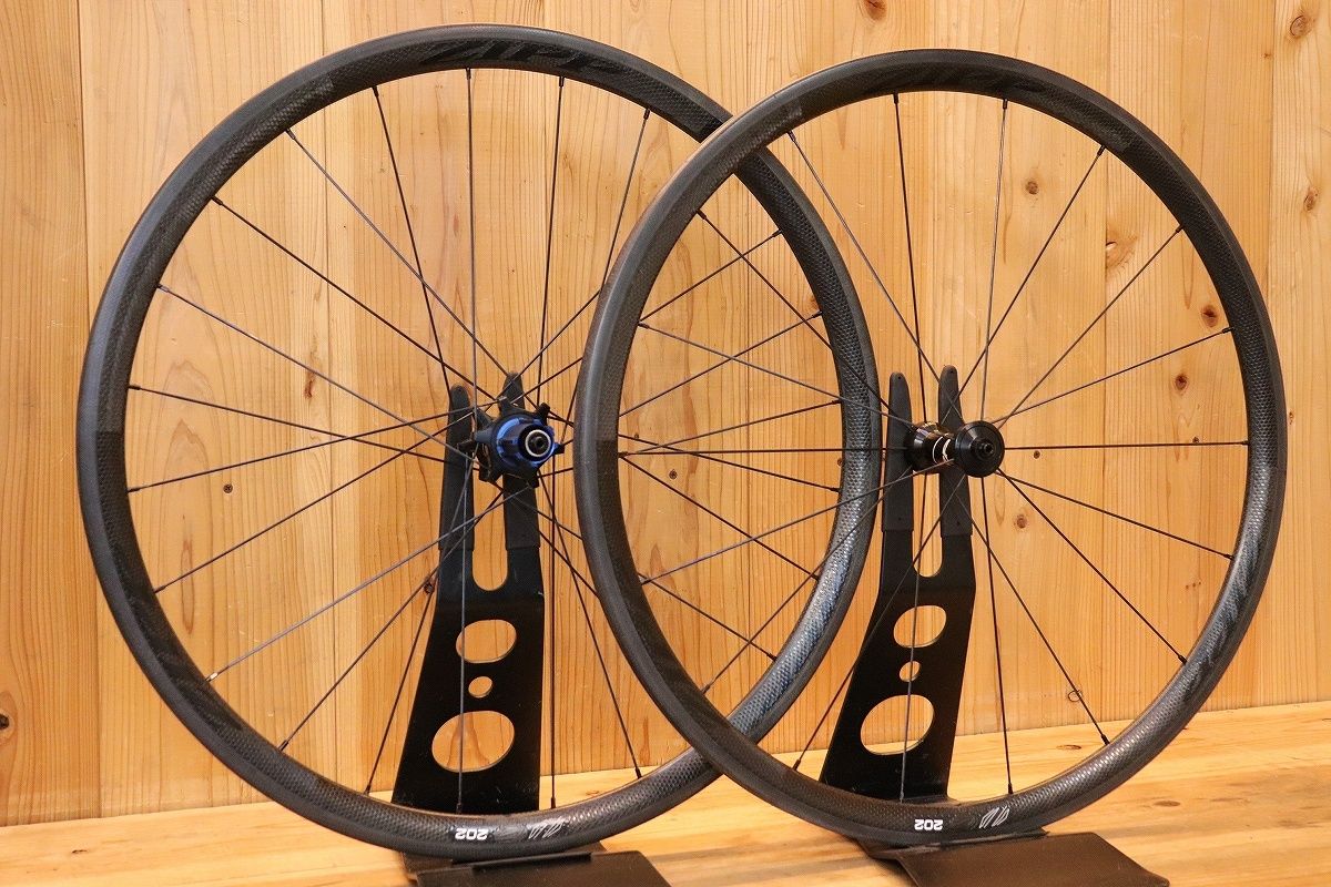 ジップ ZIPP 202 カーボン チューブラー ホイールセット カンパ 11S 