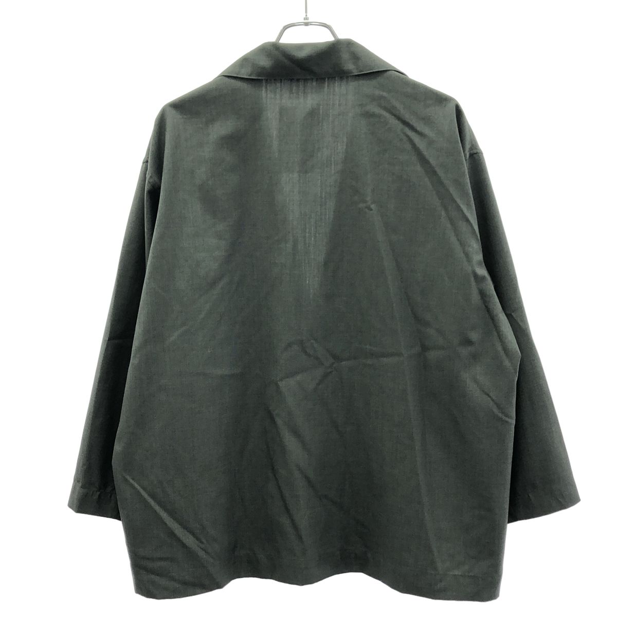 AURALEE オーラリー 18SS WOOL SILK TROPICAL SHIRTS JACKET シャツ