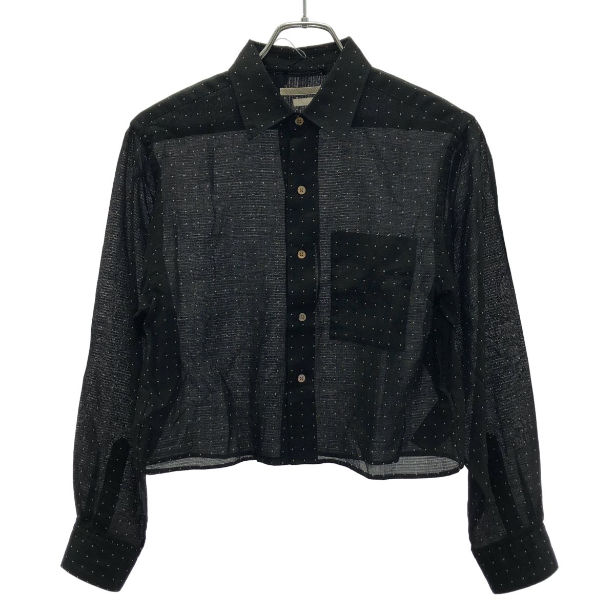 blurhms ブラームス 24SS Square Dot Short Shirt スクエアドット