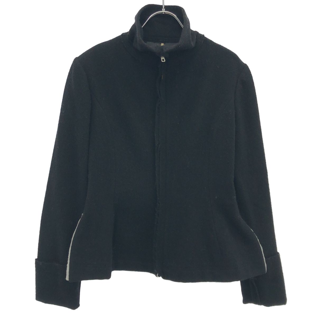 Yohji Yamamoto FEMME ヨウジヤマモト ファム 2004AW ジップアップショートジャケット FJ-J34-109 ブラック 1