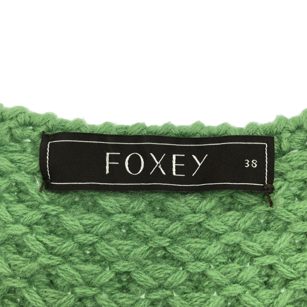 FOXEY フォクシー ウールカシミヤニットコート 29256-KACFF121MY