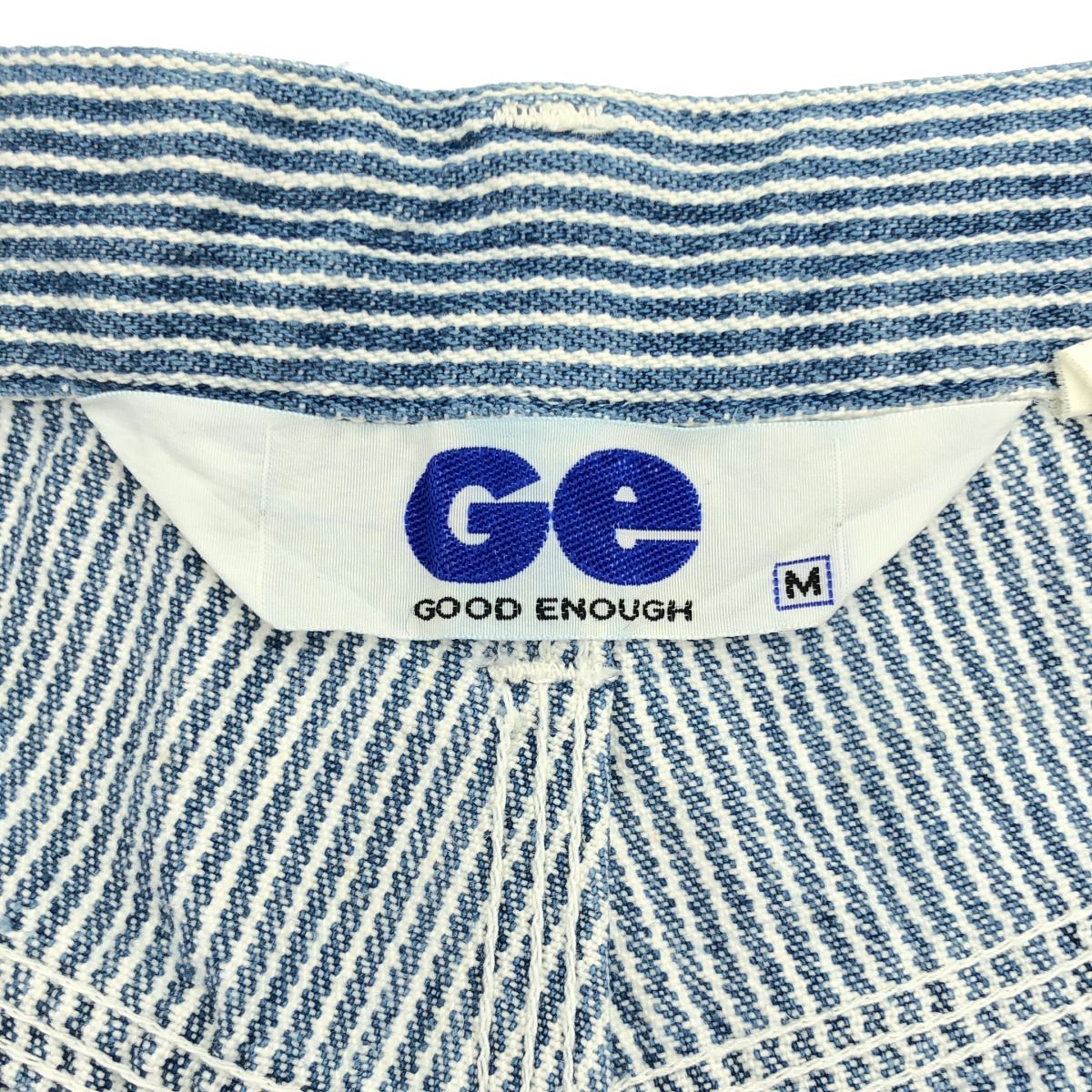 GOODENOUGH グッドイナフ 90's ヒッコリーストライプペインターパンツ