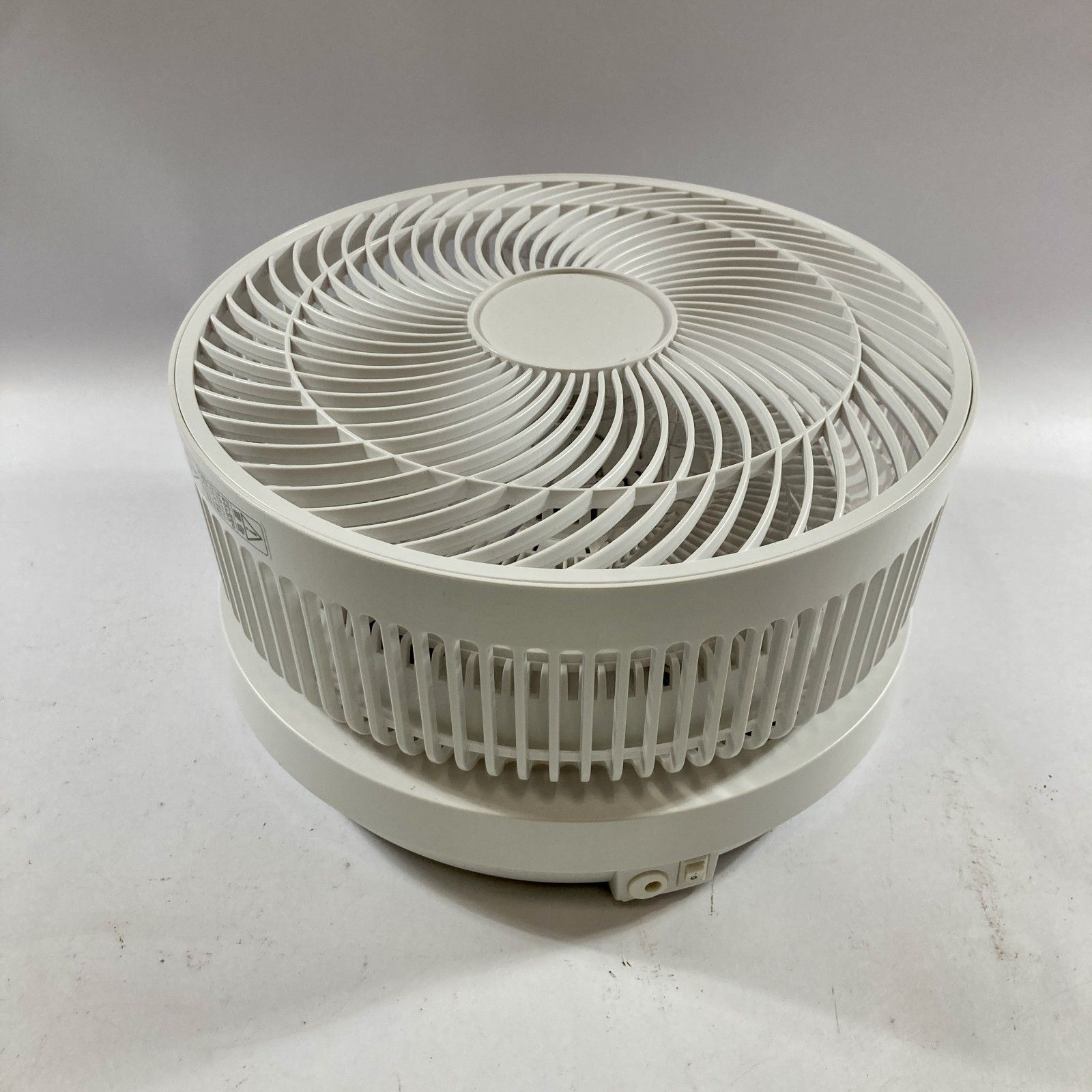 ☆ ニトリ 25cm DCタイプコードレスコンパクト収納扇風機 FD03NG WH 