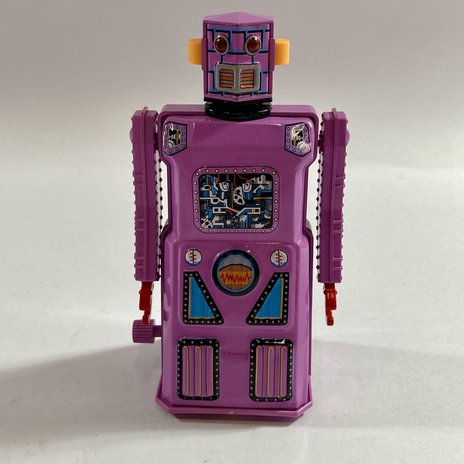 ☆ ミニノンストップラベンダーロボット ブリキおもちゃ ロボット