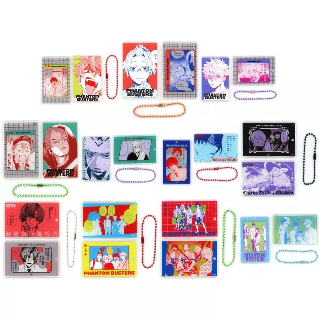 中古】キーホルダー 全11種セット 「ファントムバスターズ スライド