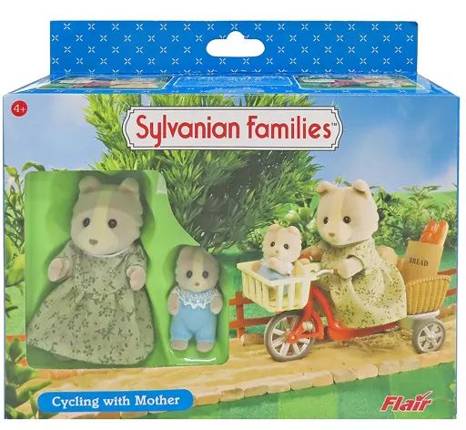 [Used] Toy Cycling with Mother -Cycling with Mother- “Sylvanian Families”