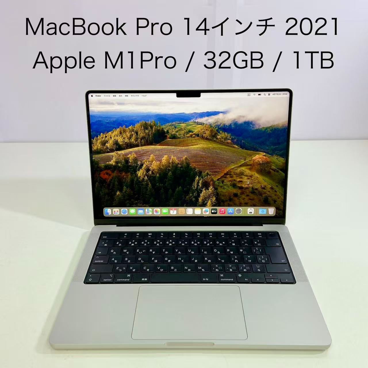 美品 MacBook Pro 14 M1 Pro 32GB 1TB SSD シルバー - メルカリ