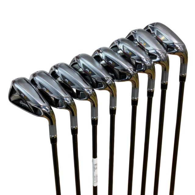 【中古】 テーラーメイド M2 8S アイアンセット IR RE-AX 90 STEEL JAPAN・SPEC(アイアン) (フレックスS) メンズ 男性用 右利き 右用 Cランク ゴルフクラブ