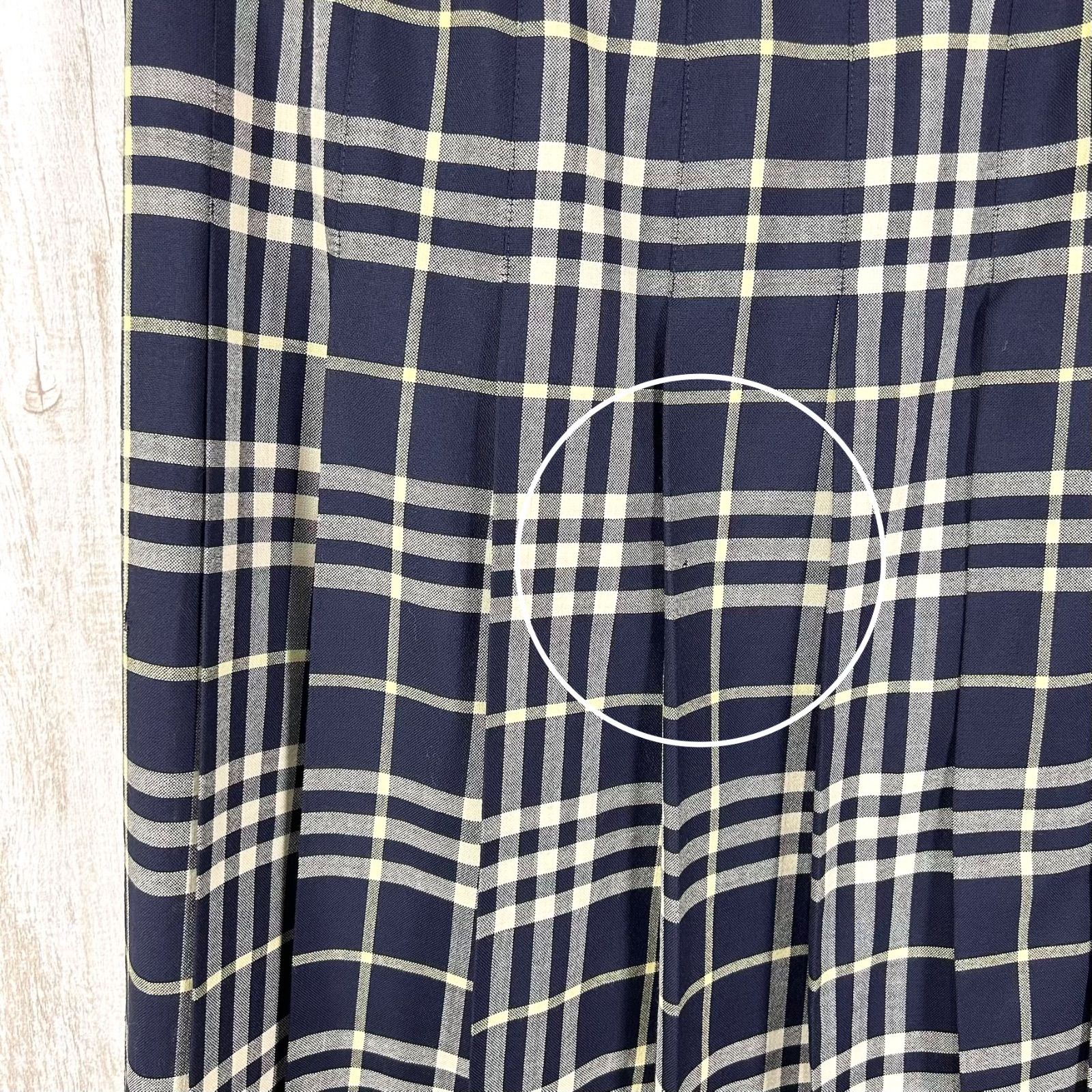 BURBERRY LONDON バーバリーロンドン ノバチェック ウール ベルト付き