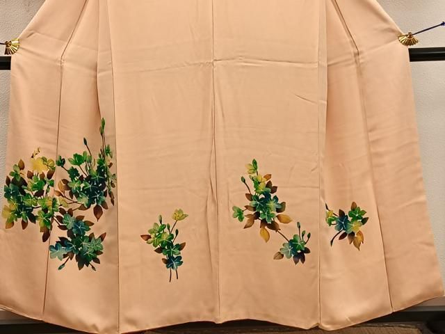 平和屋着物□訪問着 枝花文 ろうけつ染め 正絹 逸品 BAAX8249mz - メルカリ