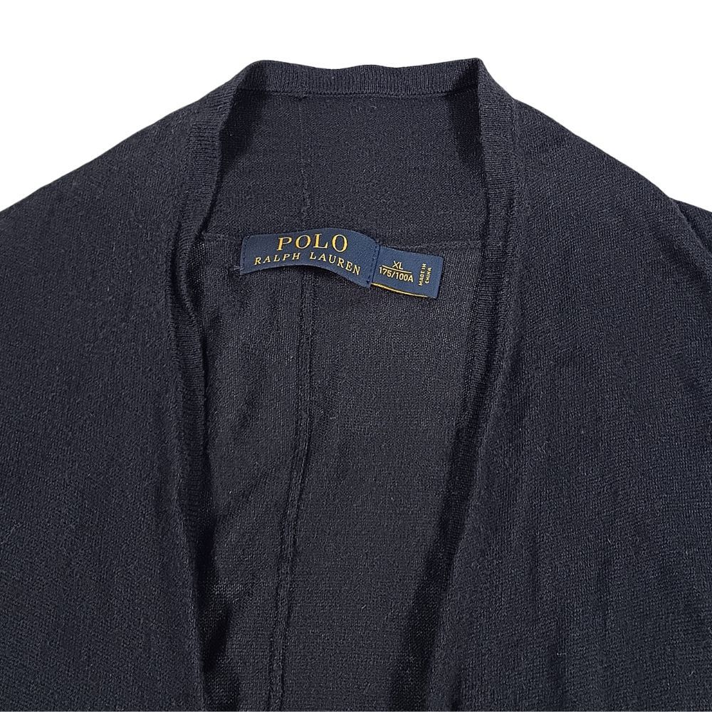 POLO RALPH LAUREN ポロ・ラルフローレン ロングカーディガン ネイビー