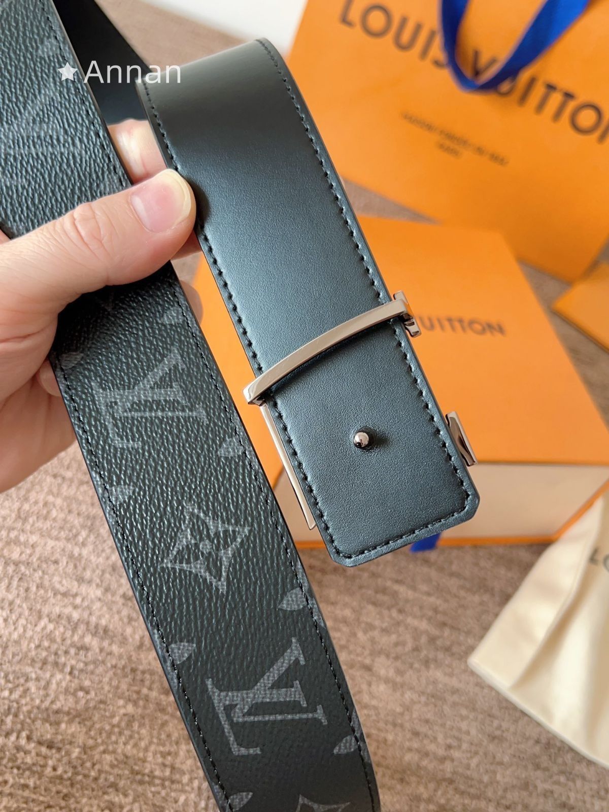 大人気 本革 LV LOUIS VUITTON ルイヴィトン ベルト メンズ 本革