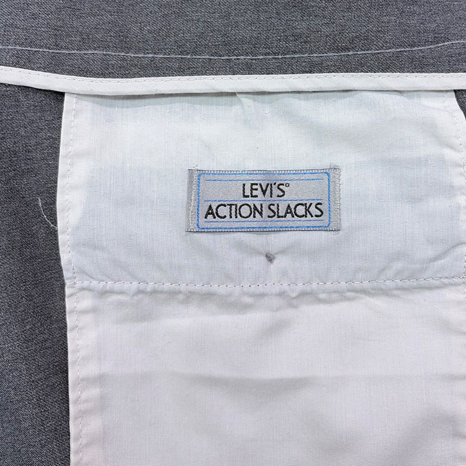 90s LEVIS リーバイス アクションスラックス パンツ グレー USA製