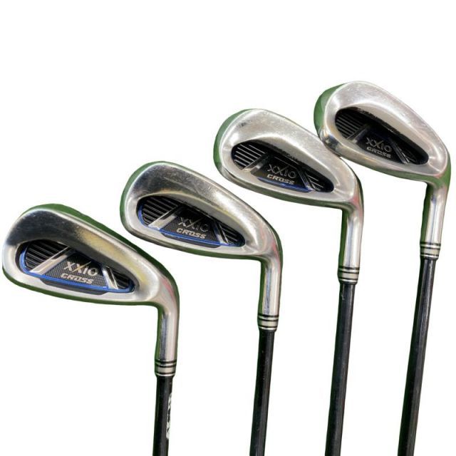 【中古】 ダンロップ XXIO CROSS 4S アイアンセット IR XXIO MH1000 (フレックスR) メンズ 男性用 右利き 右用 Cランク ゴルフクラブ
